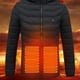 thumbnail image 4 of Chaqueta Térmica De 8 Zonas Chaqueta Con Capucha Eléctrica USB Chaqueta De Abrigo De Invierno ANGGREK Otros Deportes, 4 of 8