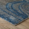 thumbnail image 3 of Addison Rugs Barkley 2'3" x 7'5" Rectangle Geode Fabric Runner Rug in Gray/Blue, 3 of 5