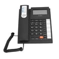 thumbnail image 3 of Office Fixed Telephone, Comfortable Caller ID Home Telephone Multi Function Wear Resistant  For Hotel, 3 of 8