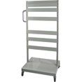 thumbnail image 2 of Mobile Tilt Bin Rack - Cart Only, Double-sided, 26-1/4" W x 22" D x 57-1/2" H, 2 of 2