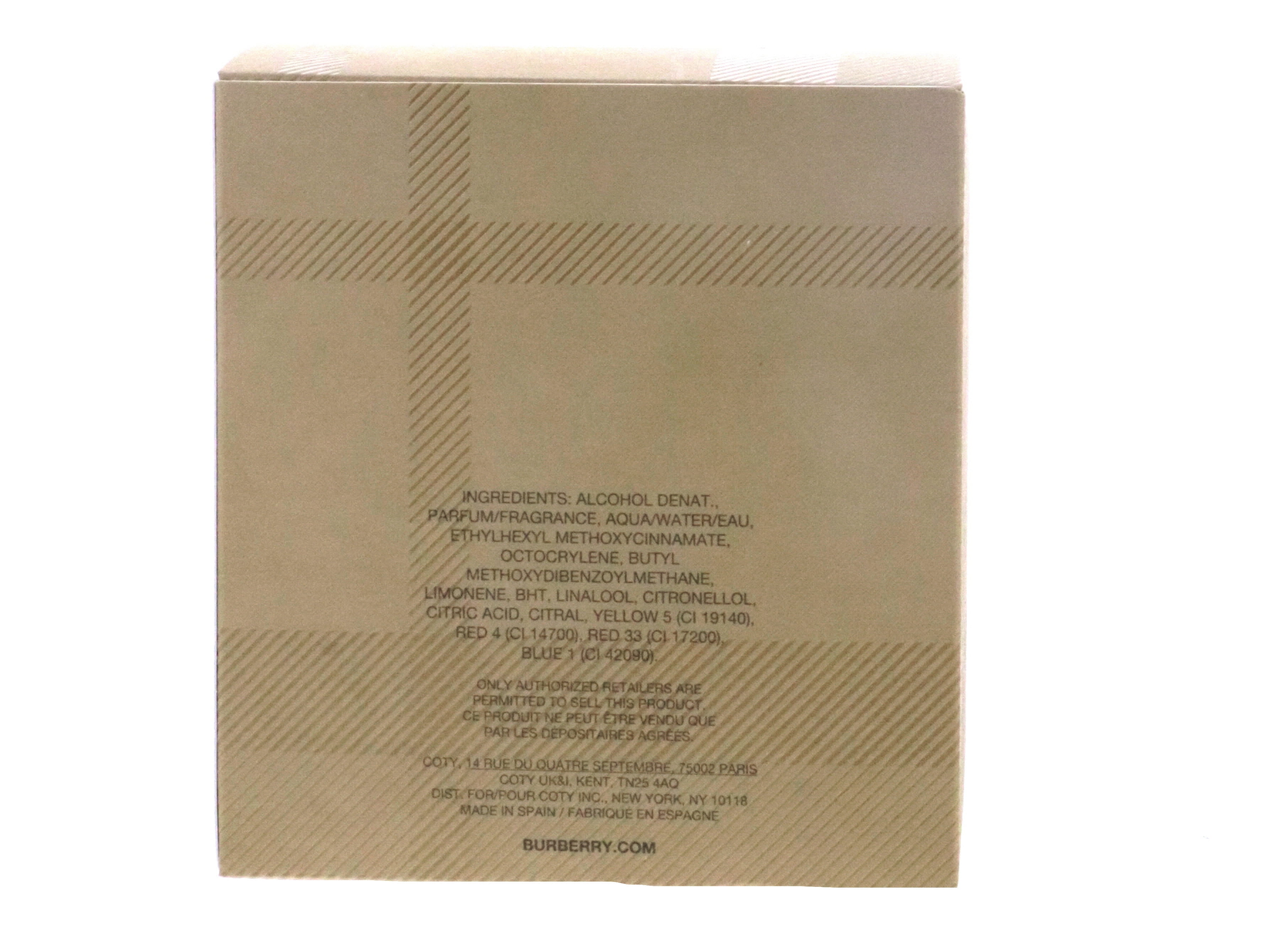 Burberry For Women by Burberry Eau de Parfum 3.3 fl oz *EN