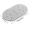 thumbnail image 3 of Silicone Foot Massage Mat Acupressure Mat Plate, 29.5x17.7in Slow Running Pad for Home, Fatigue-Mat, Pressure-Point Pad Pink, 3 of 5