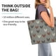 thumbnail image 2 of Balery Rooster Bolsa Tote Estilo Estético con Cremalleras, Bolsa de Hombro, Bolsa de Compras Grande y Plegable, 2 of 8
