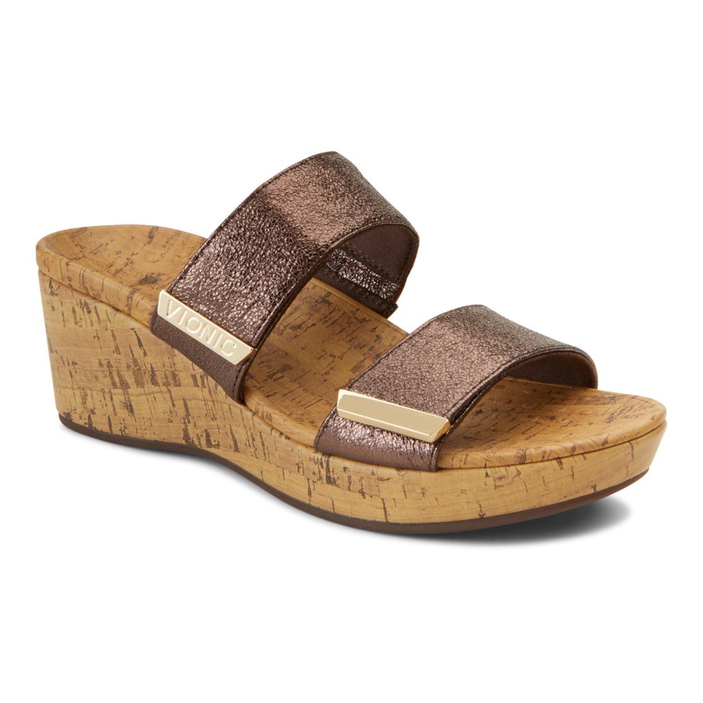 Vionic Vionic Pepper Women's Wedge Slipon Sandal