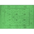 thumbnail image 1 of Ahgly Company Indoor Rectangle Oriental Emerald Green Industrial Area Rugs, 2' x 3', 1 of 4