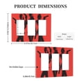 thumbnail image 3 of Game Capture Switch Cover Decorative Wall Plate 3-Gang Screwless Standard Size, 3 of 5