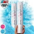 thumbnail image 1 of PrimePure Gender Reveal Powder Cannon – 2 Pack, Blue, Party Smoke Powder, 1 of 7