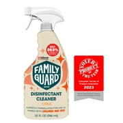 FamilyGuard Brand Disinfectant Cleaner, 32 oz , Citrus, Multisurface Trigger Spray