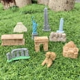 thumbnail image 5 of 20 Piezas, Edificios Emblemáticos, Modelo En Miniatura, Adornos De Escritorio, Regalos Sunnimix juego educativo, 5 of 5