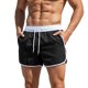 thumbnail image 2 of Pantalones cortos deportivos con cintura elástica, propiedades elásticas e impermeables, color liso, ideales para viajes y ocio. Pantalones cortos para hombre., 2 of 9