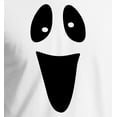 thumbnail image 2 of Ghost Face Funny Halloween T-Shirt White XL, 2 of 3