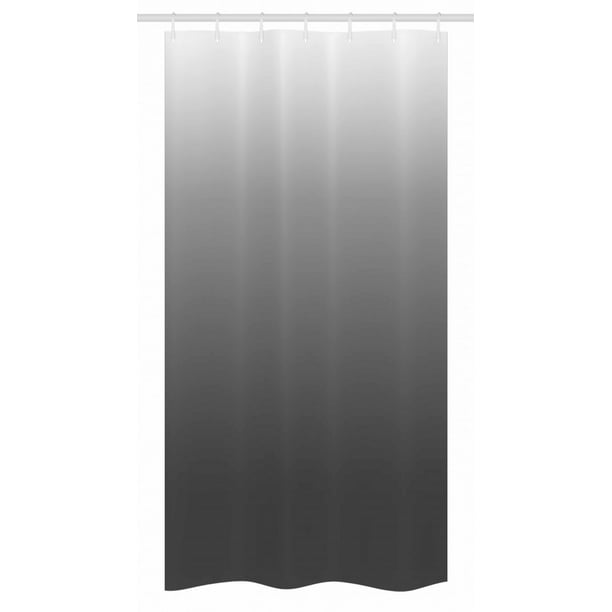 Ombre Stall Shower Curtain Fume Smoke, Stall Shower Curtains