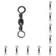 thumbnail image 3 of Eigraketly Paquete de 100 Eslabones Giratorios de Pesca Acero al Carbono Conectores Curricán Negro Talla 12 10piezas, 3 of 4