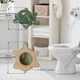thumbnail image 2 of Turtle Ceramic Toilet Bolt Caps, 2PCS Cute Decorative Toilet Lid Covers, Novelty Bathroom Ornament Set, Durable Ceramic Decor for Toilet, Bathroom, Restroom & Home Use, Green, 2 of 9