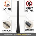 thumbnail image 5 of Antena de goma de 7 pulgadas para Volkswagen Beetle (1999-2010), VW Golf (1985-2006), VW Jetta (1999-2009), a prueba de lavado de automóvil, reelazo de mástil de antena de bobina interna de cobre, 5 of 5