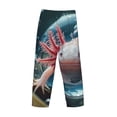 thumbnail image 3 of Fotbe Bubbles Axolotl Fantasy Men's Pajama Pants,Sleepwear Pants,Pj Bottoms Drawstring And Pockets-X-Large, 3 of 7