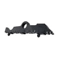 thumbnail image 3 of For Chevy Silverado 1500 2019 20 21 22 2023 Bumper Guide Driver And Passenger Side | Pair | Front | Made Of ABS Plastic | Replacement For GM1042155, GM1043155 | 84624943, 84624944, 3 of 6