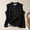 Black, variant on Womens Sleeveless Tops Amboo Hemp Loose Fit Light Sleeveless Camisole Orange L