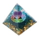 thumbnail image 3 of Pirámide de cristal de energía positiva, pirámide de cristal epoxi curativo para meditación, decoración de la suerte., 3 of 14