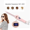thumbnail image 4 of Thin Curling Wand, 9mm Mini Curling Iron for Long & Short Hair, Small Curling Iron Ceramic Barrel, 4 of 5