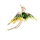 thumbnail image 2 of Broche de pájaro de fuego Minnieouse colgante de pecho joyería de moda accesorios multicolores verde, 2 of 6