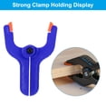 thumbnail image 3 of Uxcell 2 Inch Spring Clamps, 8 Pack Plastic Flexible Anti Slip Strong Clips, Blue, 3 of 7