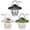Green, variant on LAZIOEGR Vintage LED Camping Lantern Rechargeable Retro Camp Lamp with 2000mAh Battery IPX4 Water Resistant Emergency Hanging Lantern for Power Outages Hiking Backyard Patio Pathway (Black)