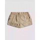 thumbnail image 5 of Shorts Boyfriend con costuras y cintura baja para mujer con bolsillos con solapa Cargo ShortsKhakiX-Large, 5 of 5
