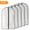 Black-24 x 30 inch, variant on 5 Pcs Hanging Garment Bags Lightweight Suit Bags 24 x 40 inch PEVA Garment Covers Clear Garment Bags Full Zipper Breathable Clothes Protectors for Closet Storage Black Side