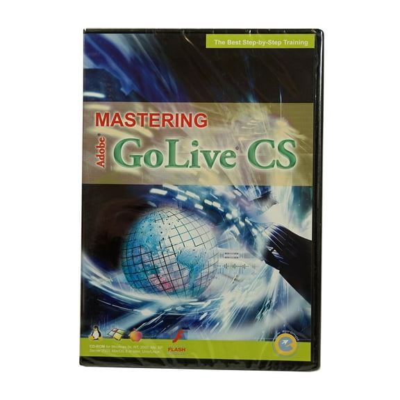Mastering ADOBE GoLive CS -  Training CD-Rom - perfect for for beginners