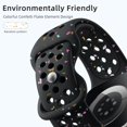 thumbnail image 4 of Nature Friendly Band Compatible with Apple Watch Band 40mm 38mm 44mm 42mm 41mm 45mm 49mm Women Men, Breathable Sport Replacement iWatch Bands Compatible for iWatch Ultra 2 Series 9 8 7 6 5 4 3 SE, 4 of 8