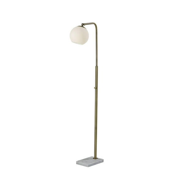 Remi Floor Lamp with Antique Brass Finish