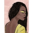 thumbnail image 2 of Prime, Marcus 15x18 Black Ornate Wood Framed with Double Matting Museum Art Print Titled - Fierce Woman 1, 2 of 4