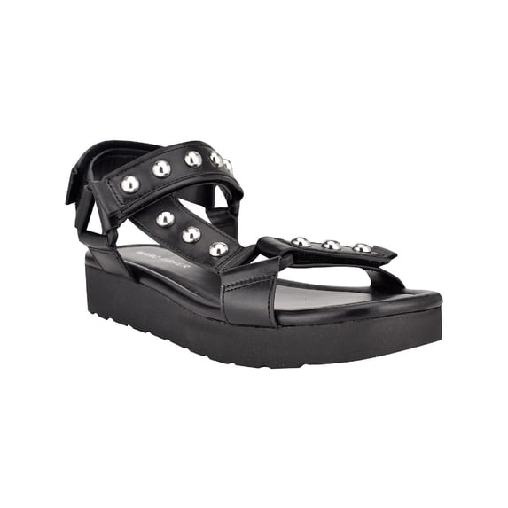 Marc Fisher Womens Kizzy Studded Adjustable Platform Sandals