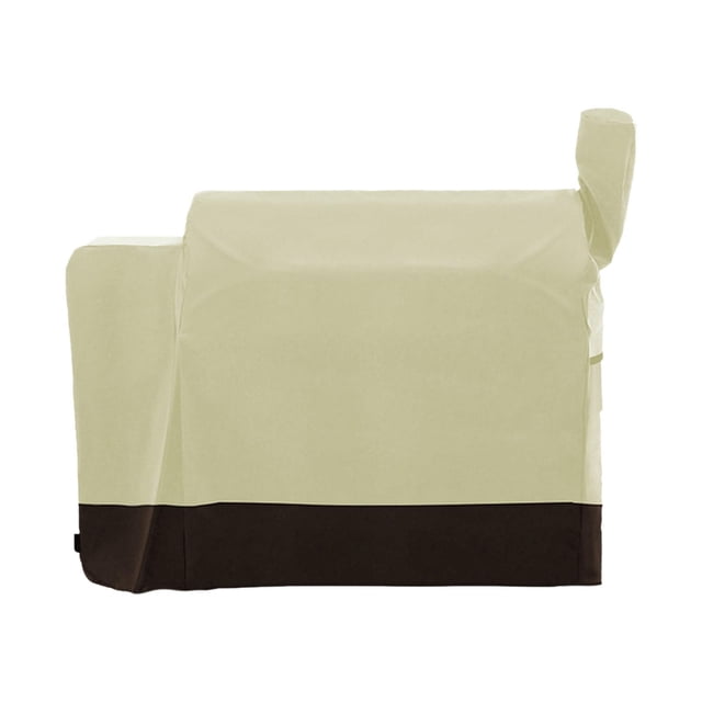 Funda para parrilla de barbacoa Funda para barbacoa Resistente a la decoloración Resistente a la intemperie Funda para parrilla de gas Protector de Beige Marrón