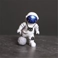 thumbnail image 4 of Set de estatuas Ni-jasw Azul Blanco Astronauta Outer Space x4, 4 of 7