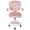 Pink, variant on TidBay Upgraded Children Desk Chair with Flipped Armrest and Footrest, Height Adjustable Swivel Kids Computer Chair, Children Study Chair for Home, School and Library