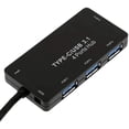 thumbnail image 2 of KUNOVA (TM) Super High Speed Type C USB 3.1 4 Ports USB HUB Build-in USB 3.0 Cable Backward Compatible with USB 2.0, 2 of 3