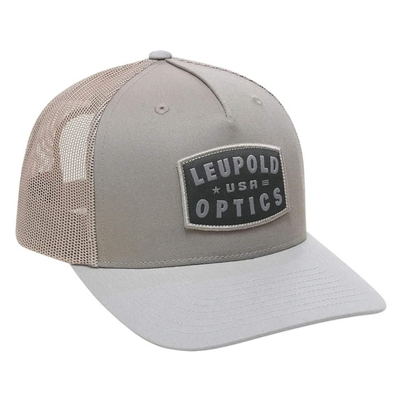 Leupold Men's USA Trucker Hat Khaki/Gray One Size Fits Most