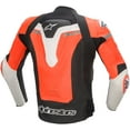 thumbnail image 2 of Alpinestars Missile Ignition Mens Leather Jacket Fluo Red/White/Black 58 EUR, 2 of 2