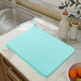 thumbnail image 4 of TNOBHG Easy to Clean Placemat Microfiber Dish Drying Mat Absorbent Pad for Kitchen Size Countertop Mat Tableware Drainer Pad Multi functional, 4 of 8