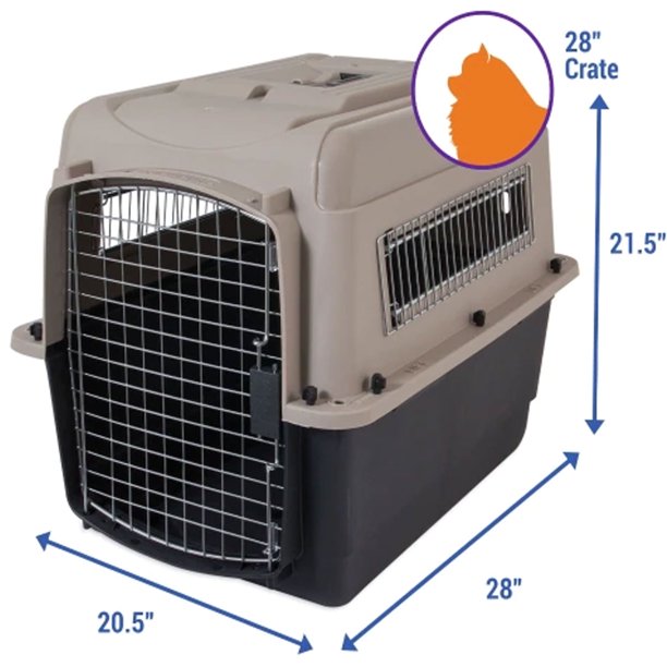 Petmate kennel hot sale walmart