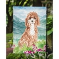 thumbnail image 3 of Carolines Treasures CK2539GF Mountain Flowers Cavapoo Flag Garden Size  Small multicolor, 3 of 3