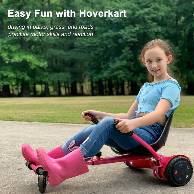 Hoverboard Seat Attachment Straps Not Required Kids Hover Board Accessory Go Kart 265lbs Capacity Adjustable Length 26