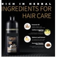 thumbnail image 2 of MOKERU Professional Argan COCONUT Oil Hair Dye Color Shampoo 500 ML (Black), 2 of 6