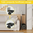 thumbnail image 5 of GIOTORENT Folding Hand Truck 600 lb Capacity, Heavy-Duty Convertible Dolly Cart with Telescopic Handle & Bungee Cords for Warehouse, Home, and Office Use, 5 of 7