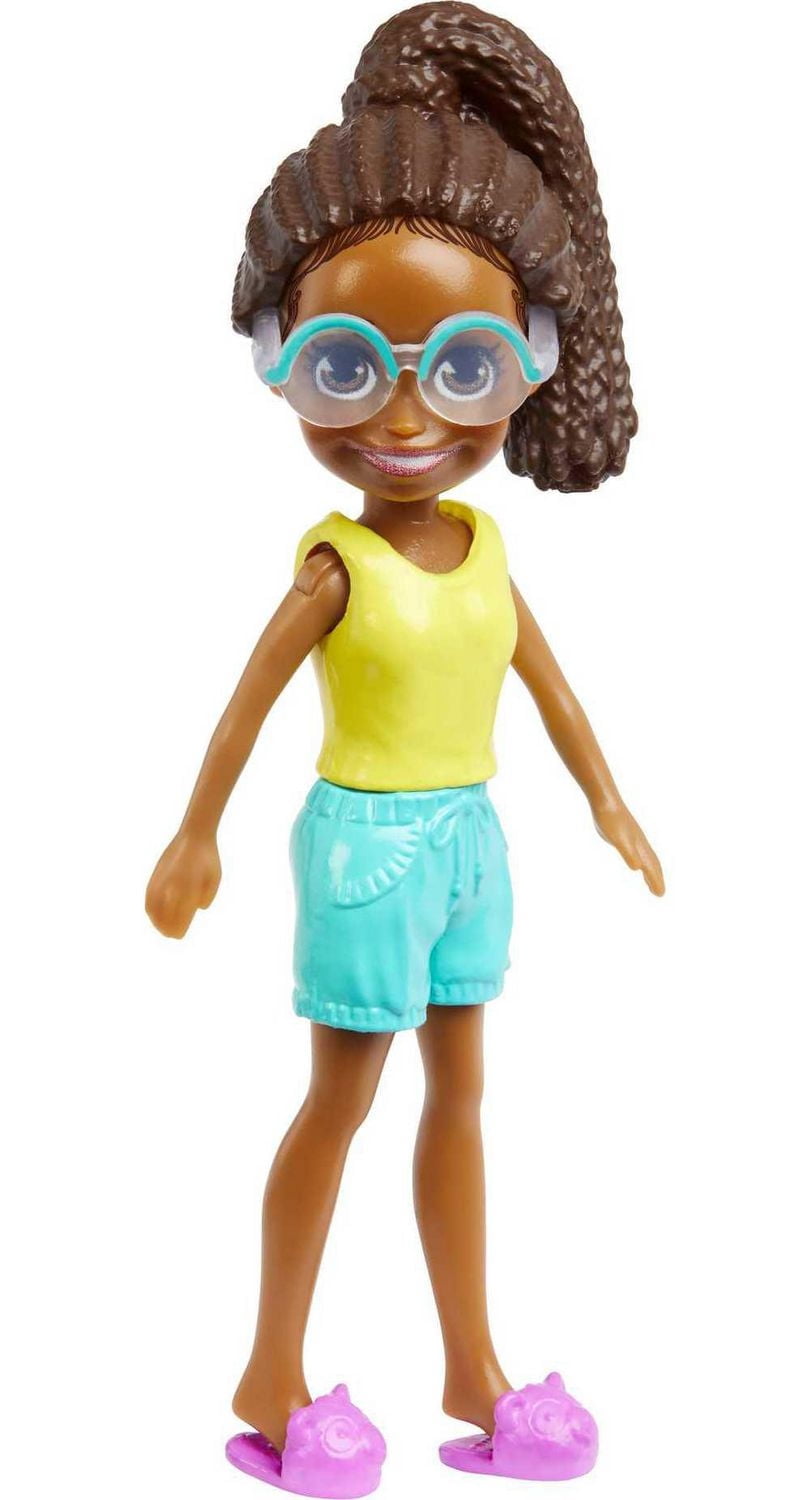 Polly Pocket Coffret Tube mode de rêve tournant, Shani