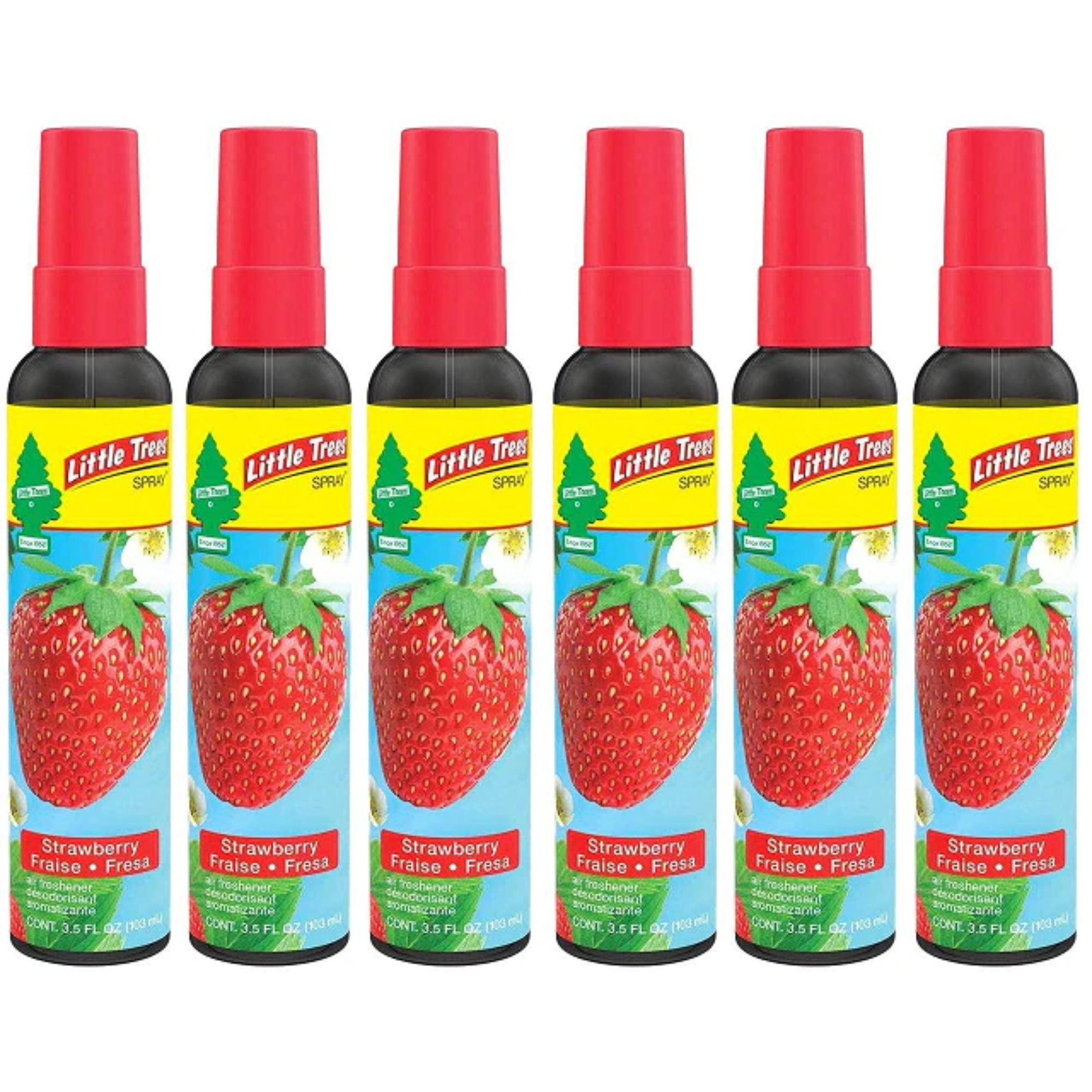 Little Trees Air Freshener Spray Premium Fragrance Strawberry 3.5 oz