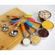 thumbnail image 2 of Cucharas Medidoras De Acero Inoxidable, Juego De 10 Cucharas Medidoras De Cocina, Tazas Medidoras Con Asas, Cuchara Medidora Para Medir Ingredientes Secos Y Líquidos. Afortunado Sencillez, 2 of 3
