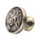 thumbnail image 2 of 1 tirador de armario con forma de cabeza de león, pomo para cajón, pomo para muebles, 2 of 4